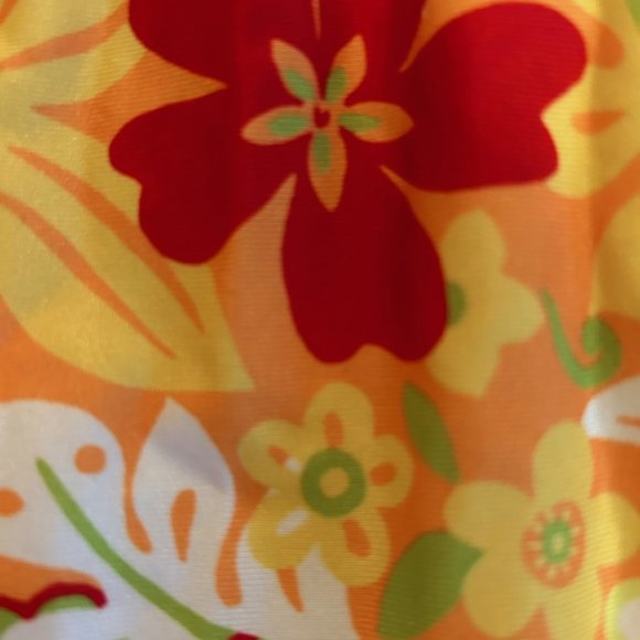 Girls ONE PIECE Floral Bathing Suit - Size 16 - NEW, NWT - Picture 4 of 4